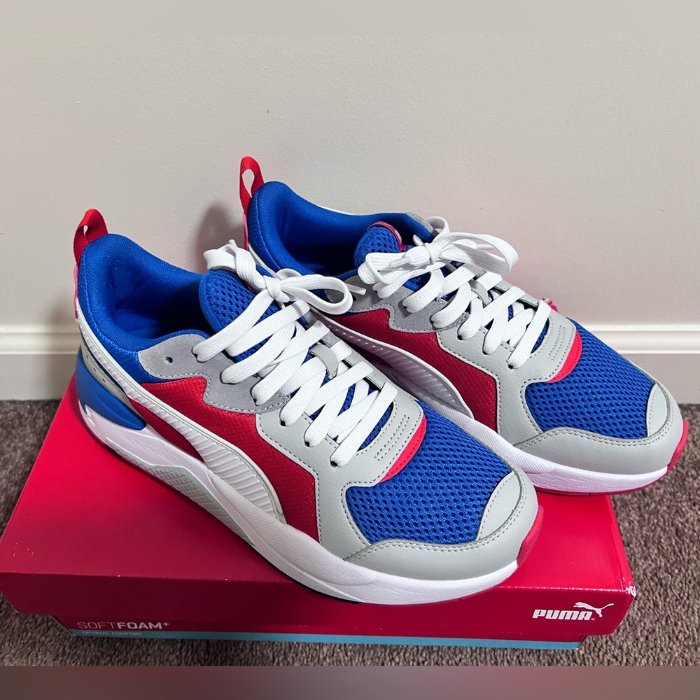 Men’s puma sneaker 8.5 in size multi color